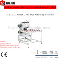 Glass Cross Belt Grinding Machine HSCB-02 Grind Sharp Edge Glass Machines